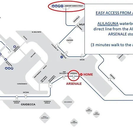 Corte Formenta - Canal View 5 Minutes From Biennale Apartamento *
